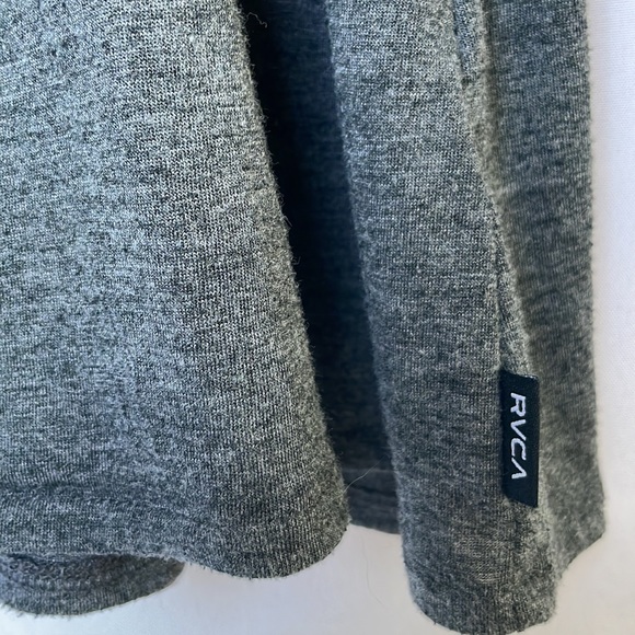 Gray RVCA Tie Back Tank - Picture 3 of 8